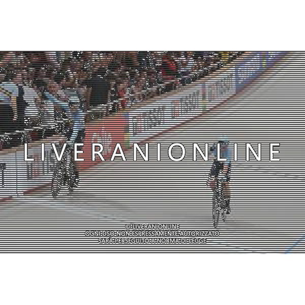 26-10-2025 World Championships Elite Track; Giornata 05; 2025, Belgium; De Wylder, Lindsay; Van De Bossche, Fabio; Santiago Del Cile - Velodromo Penalolen; ©SIROTTI - AGENZIA ALDO LIVERANI SAS