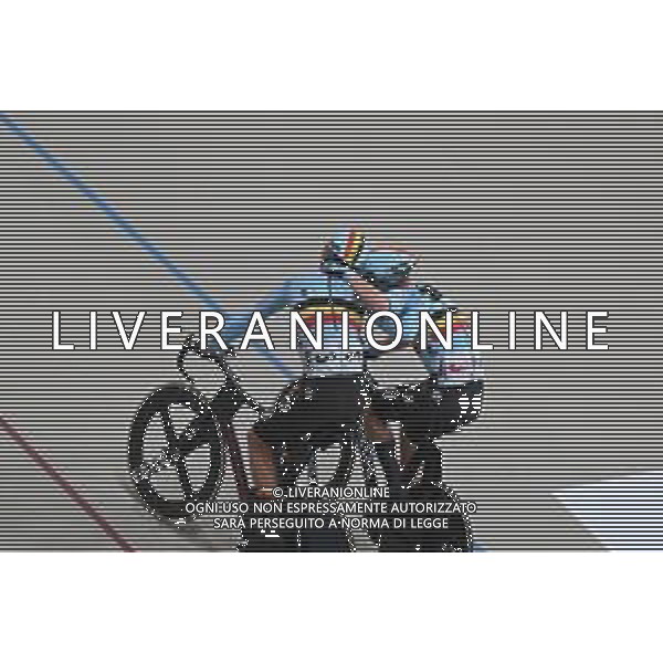 26-10-2025 World Championships Elite Track; Giornata 05; 2025, Belgium; De Wylder, Lindsay; Van De Bossche, Fabio; Santiago Del Cile - Velodromo Penalolen; ©SIROTTI - AGENZIA ALDO LIVERANI SAS