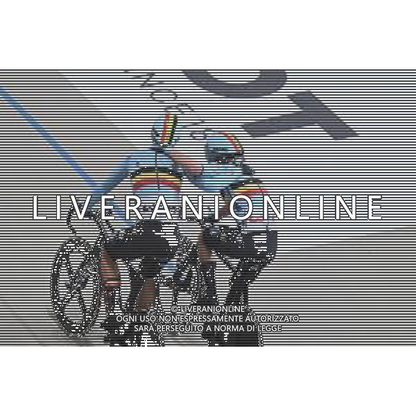 26-10-2025 World Championships Elite Track; Giornata 05; 2025, Belgium; De Wylder, Lindsay; Van De Bossche, Fabio; Santiago Del Cile - Velodromo Penalolen; ©SIROTTI - AGENZIA ALDO LIVERANI SAS