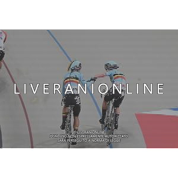 26-10-2025 World Championships Elite Track; Giornata 05; 2025, Belgium; De Wylder, Lindsay; Van De Bossche, Fabio; Santiago Del Cile - Velodromo Penalolen; ©SIROTTI - AGENZIA ALDO LIVERANI SAS