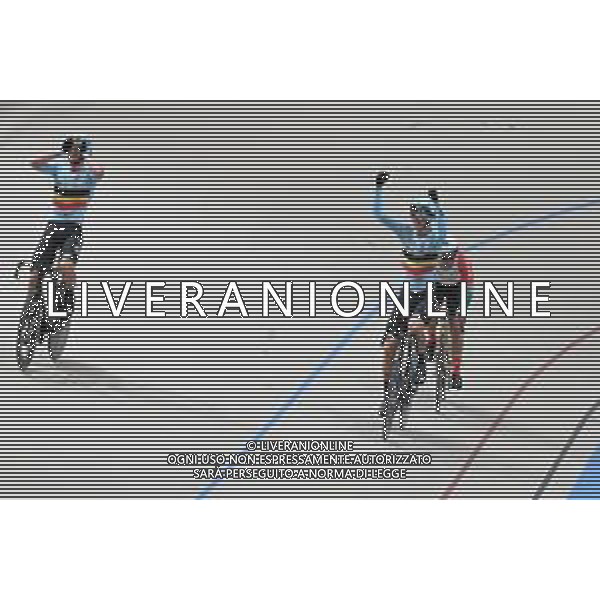 26-10-2025 World Championships Elite Track; Giornata 05; 2025, Belgium; De Wylder, Lindsay; Van De Bossche, Fabio; Santiago Del Cile - Velodromo Penalolen; ©SIROTTI - AGENZIA ALDO LIVERANI SAS