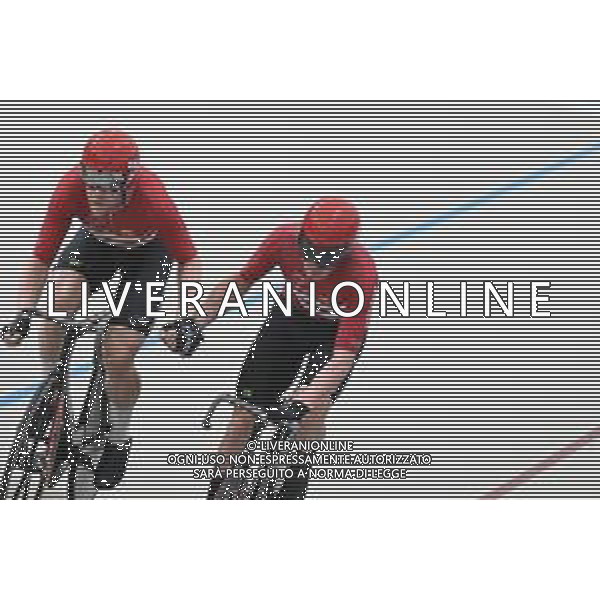 26-10-2025 World Championships Elite Track; Giornata 05; 2025, Danimarca; Larsen, Niklas; Leth, Lasse; Santiago Del Cile - Velodromo Penalolen; ©SIROTTI - AGENZIA ALDO LIVERANI SAS