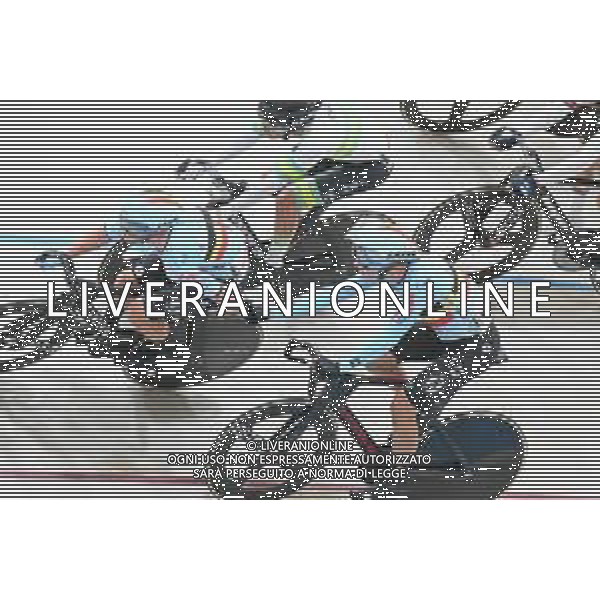 26-10-2025 World Championships Elite Track; Giornata 05; 2025, Belgium; De Wylder, Lindsay; Van De Bossche, Fabio; Santiago Del Cile - Velodromo Penalolen; ©SIROTTI - AGENZIA ALDO LIVERANI SAS