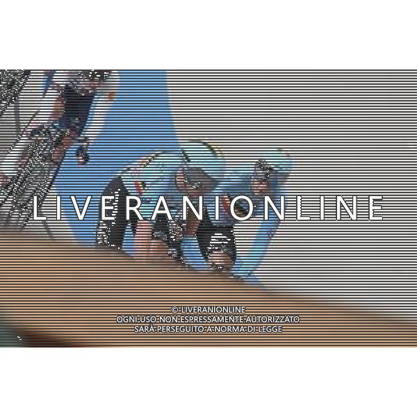 26-10-2025 World Championships Elite Track; Giornata 05; 2025, Belgium; De Wylder, Lindsay; Van De Bossche, Fabio; Santiago Del Cile - Velodromo Penalolen; ©SIROTTI - AGENZIA ALDO LIVERANI SAS