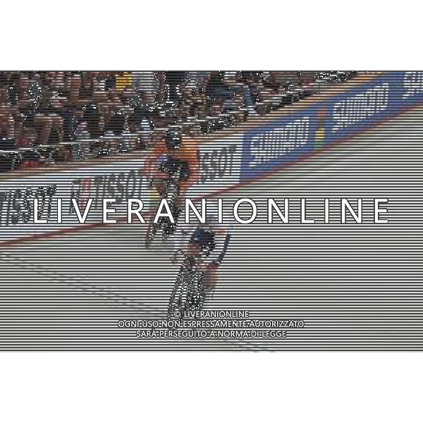 26-10-2025 World Championships Elite Track; Giornata 05; 2025, Olanda; 2025, Great Britain; Lavreysen, Harrie; Richardson, Matthew; Santiago Del Cile - Velodromo Penalolen; ©SIROTTI - AGENZIA ALDO LIVERANI SAS