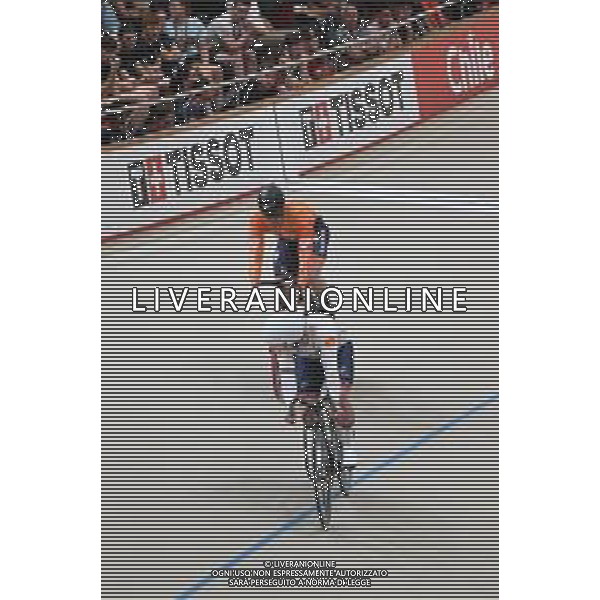 26-10-2025 World Championships Elite Track; Giornata 05; 2025, Olanda; 2025, Great Britain; Lavreysen, Harrie; Richardson, Matthew; Santiago Del Cile - Velodromo Penalolen; ©SIROTTI - AGENZIA ALDO LIVERANI SAS