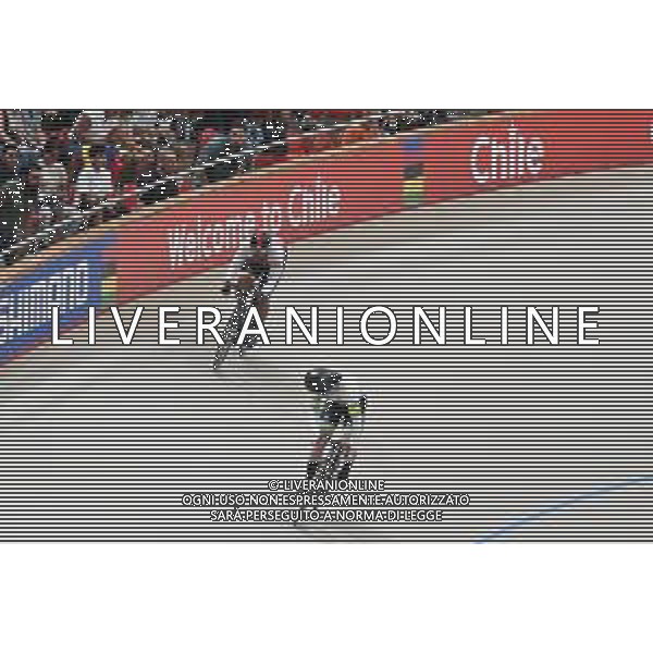 26-10-2025 World Championships Elite Track; Giornata 05; 2025, Australia; 2025, Trinidad E Tobago; Hoffman, Leigh; Paul, Nicholas; Santiago Del Cile - Velodromo Penalolen; ©SIROTTI - AGENZIA ALDO LIVERANI SAS