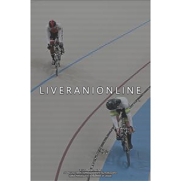 26-10-2025 World Championships Elite Track; Giornata 05; 2025, Australia; 2025, Trinidad E Tobago; Hoffman, Leigh; Paul, Nicholas; Santiago Del Cile - Velodromo Penalolen; ©SIROTTI - AGENZIA ALDO LIVERANI SAS