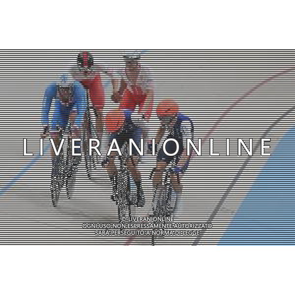 26-10-2025 World Championships Elite Track; Giornata 05; 2025, France; Nilsson, Julien Oscar; Petit, Clement; Santiago Del Cile - Velodromo Penalolen; ©SIROTTI - AGENZIA ALDO LIVERANI SAS