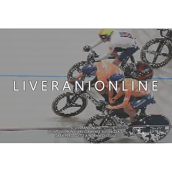 26-10-2025 World Championships Elite Track; Giornata 05; 2025, Olanda; Dorenbos, Yanne; Hoppezak, Vincent; Santiago Del Cile - Velodromo Penalolen; ©SIROTTI - AGENZIA ALDO LIVERANI SAS