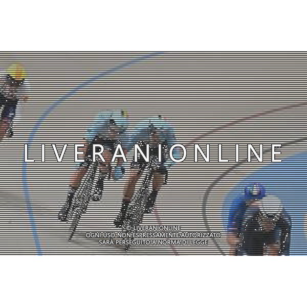 26-10-2025 World Championships Elite Track; Giornata 05; 2025, Belgium; De Wylder, Lindsay; Van De Bossche, Fabio; Santiago Del Cile - Velodromo Penalolen; ©SIROTTI - AGENZIA ALDO LIVERANI SAS