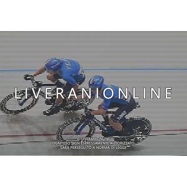 26-10-2025 World Championships Elite Track; Giornata 05; 2025, Italia; Sierra, Juan David; Stella, Davide; Santiago Del Cile - Velodromo Penalolen; ©SIROTTI - AGENZIA ALDO LIVERANI SAS