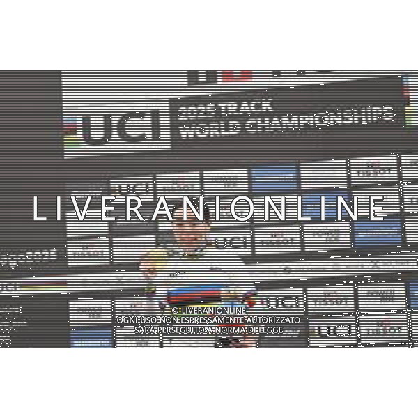 26-10-2025 World Championships Elite Women Track; Giornata 05; 2025, Japan; Sato, Mina; Santiago Del Cile - Velodromo Penalolen; ©SIROTTI - AGENZIA ALDO LIVERANI SAS
