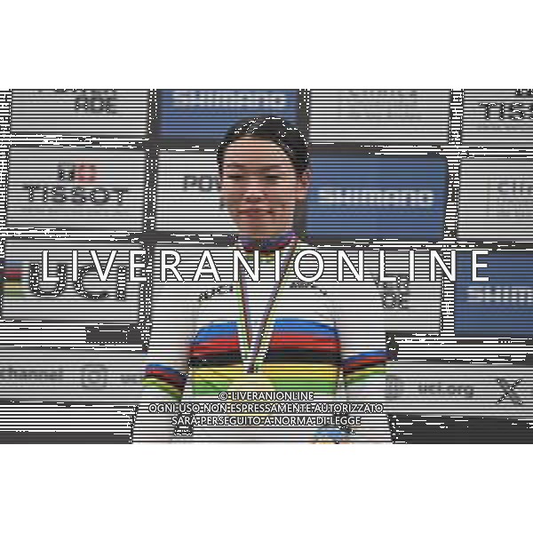 26-10-2025 World Championships Elite Women Track; Giornata 05; 2025, Japan; Sato, Mina; Santiago Del Cile - Velodromo Penalolen; ©SIROTTI - AGENZIA ALDO LIVERANI SAS