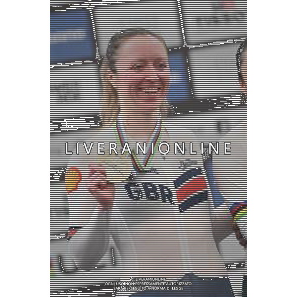 26-10-2025 World Championships Elite Women Track; Giornata 05; 2025, Great Britain; Morris, Anna; Santiago Del Cile - Velodromo Penalolen; ©SIROTTI - AGENZIA ALDO LIVERANI SAS