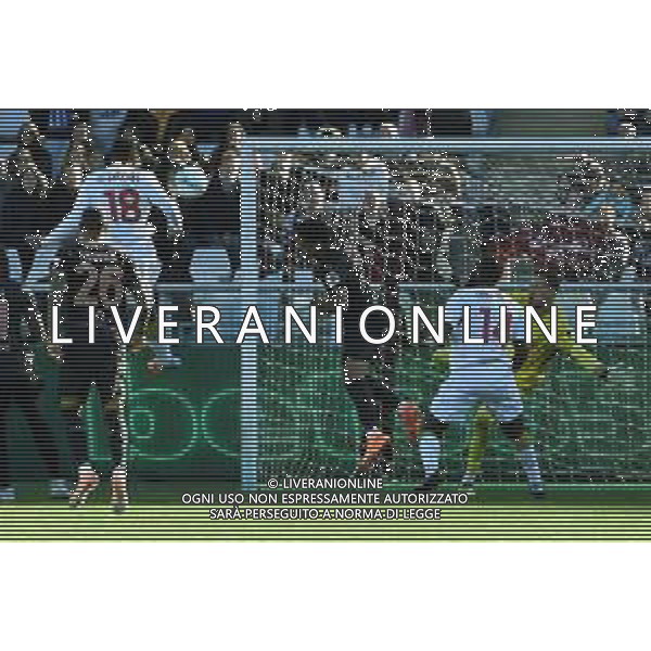 TVMV-Torino 26.10.2025 Stadio Grande Torino @Manuela Viganti/Ag. Aldo Liverani sas Torino vs Genoa Campionato Calcio Serie A Enilive 2025/2026 8a giornata Nella foto: colpo di testa di caleb ekuban ©TVMV - AGENZIA ALDO LIVERANI SAS