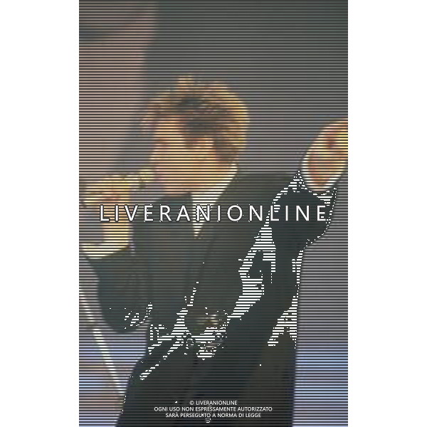 DIAP-RETROSPETTIVA SIMON LE BON CANTANTE NELLA FOTO SIMON LE BON NELL\'ANNO 1987 AG ALDO LIVERANI SAS