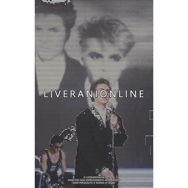 DIAP-RETROSPETTIVA SIMON LE BON CANTANTE NELLA FOTO SIMON LE BON NELL\'ANNO 1987 AG ALDO LIVERANI SAS