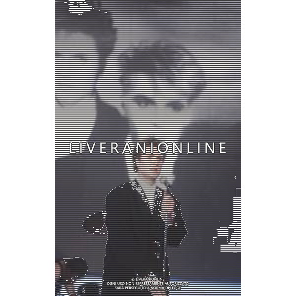 DIAP-RETROSPETTIVA SIMON LE BON CANTANTE NELLA FOTO SIMON LE BON NELL\'ANNO 1987 AG ALDO LIVERANI SAS