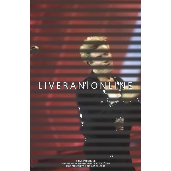 DIAP-RETROSPETTIVA SIMON LE BON CANTANTE NELLA FOTO SIMON LE BON NELL\'ANNO 1987 AG ALDO LIVERANI SAS