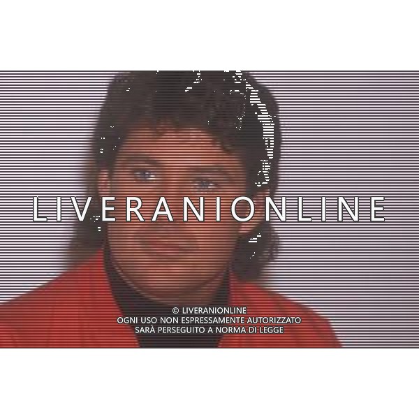 DIAP-RETROSPETTIVA DAVID HASSELFOFF ATTORE NELLA FOTO DAVID HASSELOFF OSPITE A MILANO DELLA TRASMISSIONE TELEVISIVA “DRIVE IN “ NELL\'ANNO 1988 AG ALDO LIVERANI SAS