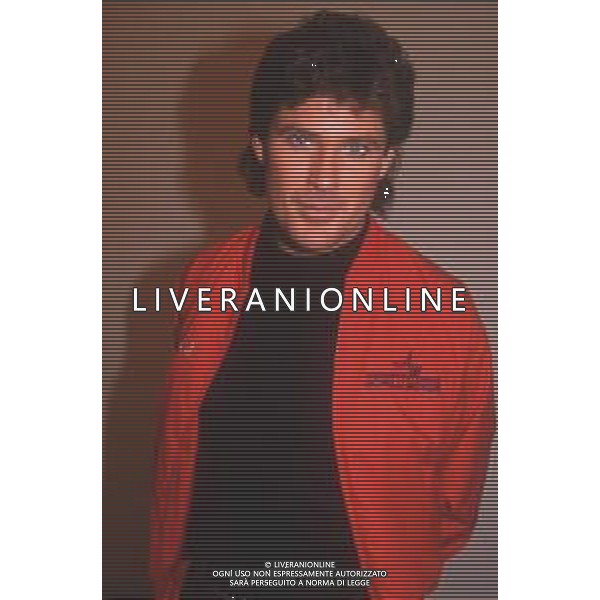 DIAP-RETROSPETTIVA DAVID HASSELFOFF ATTORE NELLA FOTO DAVID HASSELOFF OSPITE A MILANO DELLA TRASMISSIONE TELEVISIVA “DRIVE IN “ NELL\'ANNO 1988 AG ALDO LIVERANI SAS
