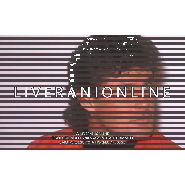 DIAP-RETROSPETTIVA DAVID HASSELFOFF ATTORE NELLA FOTO DAVID HASSELOFF OSPITE A MILANO DELLA TRASMISSIONE TELEVISIVA “DRIVE IN “ NELL\'ANNO 1988 AG ALDO LIVERANI SAS