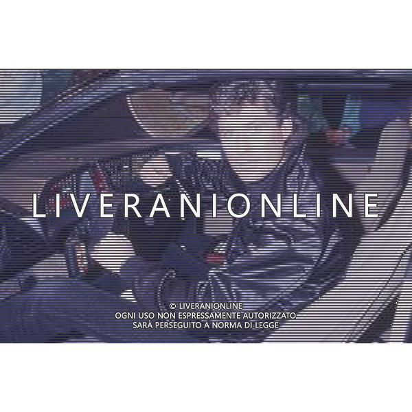 DIAP-RETROSPETTIVA DAVID HASSELFOFF ATTORE NELLA FOTO DAVID HASSELOFF OSPITE A MILANO DELLA TRASMISSIONE TELEVISIVA “DRIVE IN “ NELL\'ANNO 1988 AG ALDO LIVERANI SAS