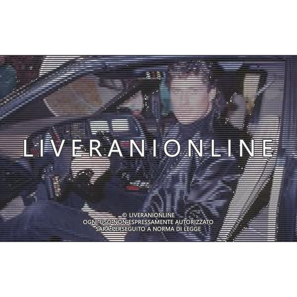 DIAP-RETROSPETTIVA DAVID HASSELFOFF ATTORE NELLA FOTO DAVID HASSELOFF OSPITE A MILANO DELLA TRASMISSIONE TELEVISIVA “DRIVE IN “ NELL\'ANNO 1988 AG ALDO LIVERANI SAS