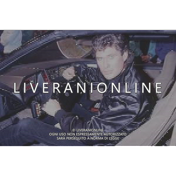 DIAP-RETROSPETTIVA DAVID HASSELFOFF ATTORE NELLA FOTO DAVID HASSELOFF OSPITE A MILANO DELLA TRASMISSIONE TELEVISIVA “DRIVE IN “ NELL\'ANNO 1988 AG ALDO LIVERANI SAS