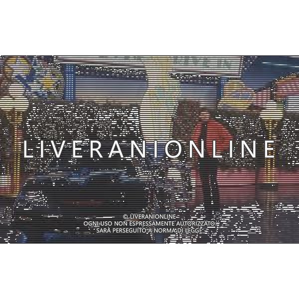 DIAP-RETROSPETTIVA DAVID HASSELFOFF ATTORE NELLA FOTO DAVID HASSELOFF OSPITE A MILANO DELLA TRASMISSIONE TELEVISIVA “DRIVE IN “ NELL\'ANNO 1988 AG ALDO LIVERANI SAS