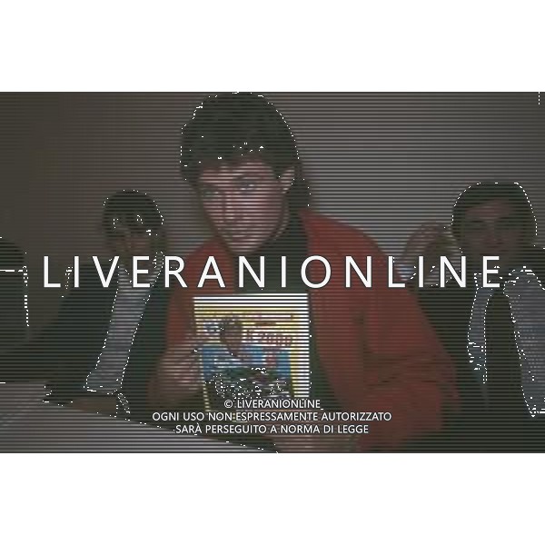DIAP-RETROSPETTIVA DAVID HASSELFOFF ATTORE NELLA FOTO DAVID HASSELOFF OSPITE A MILANO DELLA TRASMISSIONE TELEVISIVA “DRIVE IN “ NELL\'ANNO 1988 AG ALDO LIVERANI SAS