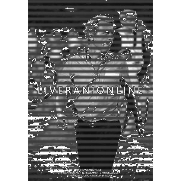 NEG- RETROSPETTIVA GIOVANNI TRAPATTONI ALLENATORE JUVENTUS NELLA FOTO GIOVANNI TRAPATTONI NELL’ANNO 1985-1986 AG ALDO LIVERANI SAS