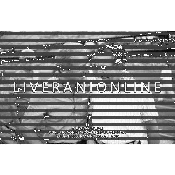 NEG- RETROSPETTIVA GIOVANNI TRAPATTONI ALLENATORE JUVENTUS NELLA FOTO GIOVANNI TRAPATTONI CON OSVALDO BAGNOLI (ALLENATORE VERONA) NELL’ANNO 1985-1986 AG ALDO LIVERANI SAS