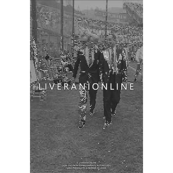 NEG- RETROSPETTIVA GIOVANNI TRAPATTONI ALLENATORE JUVENTUS NELLA FOTO GIOVANNI TRAPATTONI CON TOMISLAV IVIC (ALLENATORE COMO) NELL’ANNO 1985-1986 AG ALDO LIVERANI SAS