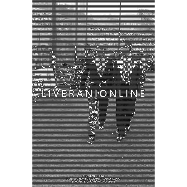 NEG- RETROSPETTIVA GIOVANNI TRAPATTONI ALLENATORE JUVENTUS NELLA FOTO GIOVANNI TRAPATTONI CON TOMISLAV IVIC (ALLENATORE COMO) NELL’ANNO 1985-1986 AG ALDO LIVERANI SAS