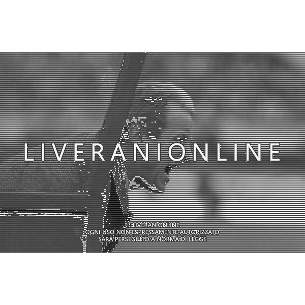 NEG- RETROSPETTIVA GIOVANNI TRAPATTONI ALLENATORE JUVENTUS NELLA FOTO GIOVANNI TRAPATTONI NELL’ANNO 1986 IN PANCHINA AG ALDO LIVERANI SAS