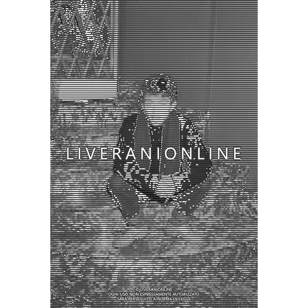 Neg- RETROSPETTIVA PAOLO ROSSI ATTORE E COMICO NELLA FOTO PAOLO ROSSI A MILANO TERRAZZA MARTINI NELL’ANNO 1987 AG ALDO LIVERANI SAS