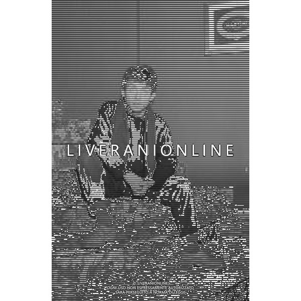 Neg- RETROSPETTIVA PAOLO ROSSI ATTORE E COMICO NELLA FOTO PAOLO ROSSI A MILANO TERRAZZA MARTINI NELL’ANNO 1987 AG ALDO LIVERANI SAS