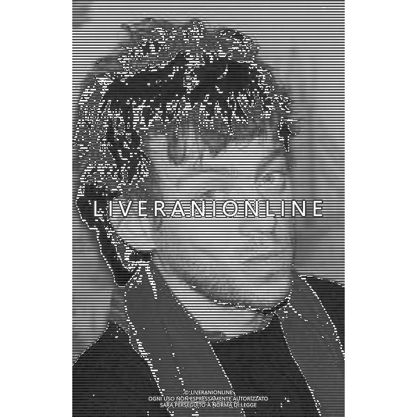 Neg- RETROSPETTIVA PAOLO ROSSI ATTORE E COMICO NELLA FOTO PAOLO ROSSI A MILANO TERRAZZA MARTINI NELL’ANNO 1987 AG ALDO LIVERANI SAS