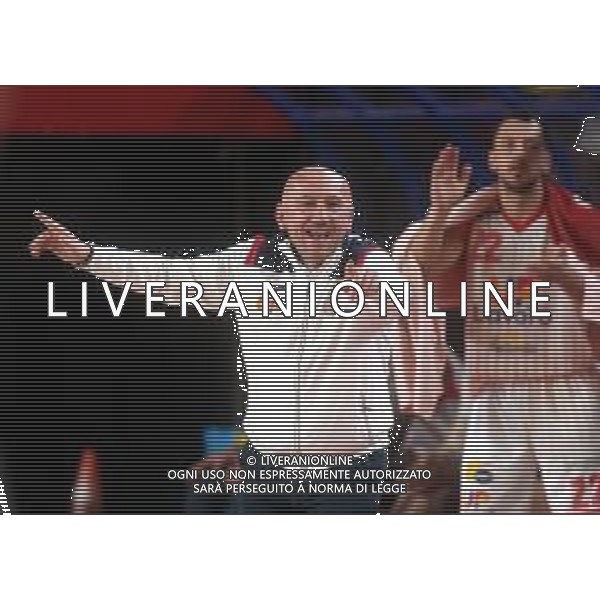 IMOLA 26 10 2025 UP ANDREA COSTA BASKET-VERODOL CBD PIELLE LIVORNO SERIE B1 NELLA FOTO LUCA DALMONTE ALLENATORE UP ANDREA COSTA BASKET ©SANNA - AGENZIA ALDO LIVERANI SAS