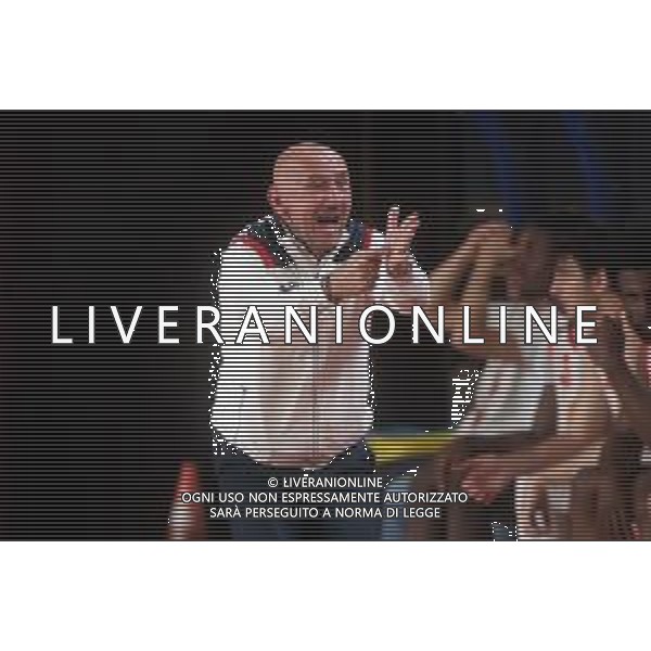 IMOLA 26 10 2025 UP ANDREA COSTA BASKET-VERODOL CBD PIELLE LIVORNO SERIE B1 NELLA FOTO LUCA DALMONTE ALLENATORE UP ANDREA COSTA BASKET ©SANNA - AGENZIA ALDO LIVERANI SAS