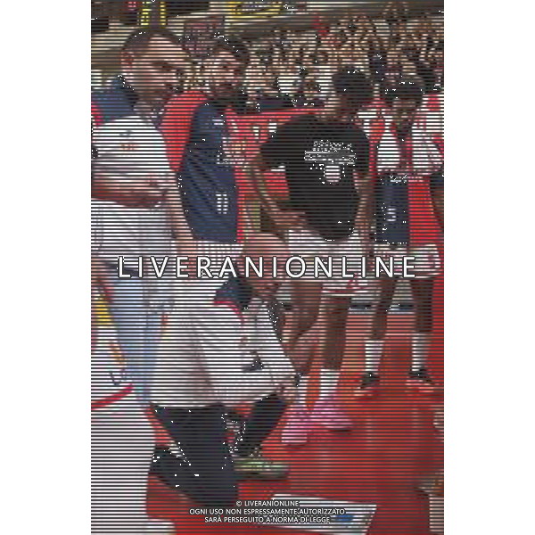 IMOLA 26 10 2025 UP ANDREA COSTA BASKET-VERODOL CBD PIELLE LIVORNO SERIE B1 NELLA FOTO LUCA DALMONTE ALLENATORE UP ANDREA COSTA BASKET TIME OUT ©SANNA - AGENZIA ALDO LIVERANI SAS