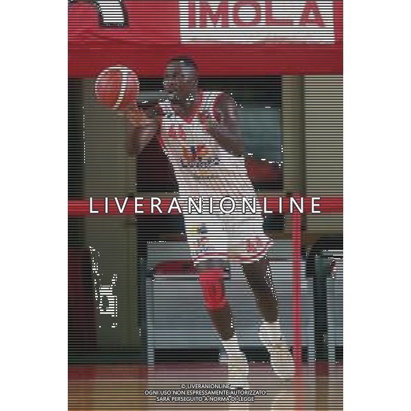 IMOLA 26 10 2025 UP ANDREA COSTA BASKET-VERODOL CBD PIELLE LIVORNO SERIE B1 NELLA FOTO ELHADJI THIOUNE UP ANDREA COSTA BASKET ©SANNA - AGENZIA ALDO LIVERANI SAS