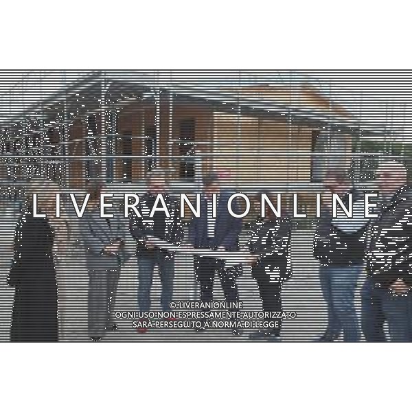 IMOLA 28 10 2025 VISITA AL CANTIERE La Stazione di Posta a Imola, struttura finanziata con fondi PNRR e che sar perativa a primavera 2026 PRESENTE SINDACO DI IMOLA MARCO PANIERI,VERONICA GIOIELIERI PRESIDENTE ASP IMOLA, FOTO GIANNI SANNA-AG ALDO LIVERANI SAS