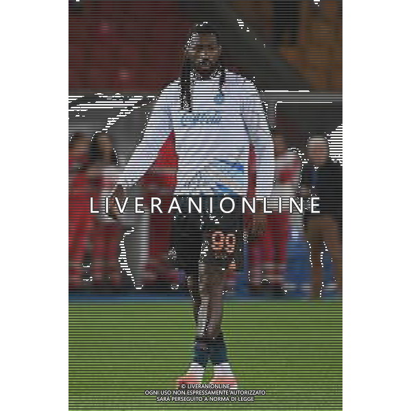 TVPG US Lecce vs SSC Napoli nella foto Frank Anguissa (SSC Napoli) Lecce (ITA) 28-10 -2025 Stadio “E. Giardiniero” Via del Mare - Nona Giornata Serie A EniLive 2025/26 ©TVPG Pasquale Golia - AGENZIA ALDO LIVERANI SAS