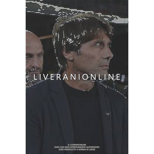TVPG US Lecce vs SSC Napoli nella foto Antonio Conte (Allenatore SSC Napoli) Lecce (ITA) 28-10 -2025 Stadio “E. Giardiniero” Via del Mare - Nona Giornata Serie A EniLive 2025/26 ©TVPG Pasquale Golia - AGENZIA ALDO LIVERANI SAS