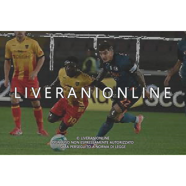 TVPG US Lecce vs SSC Napoli nella foto Banda Lameck (Us Lecce) e Giovanni Di Lorenzo (SSC Napoli) Lecce (ITA) 28-10 -2025 Stadio “E. Giardiniero” Via del Mare - Nona Giornata Serie A EniLive 2025/26 ©TVPG Pasquale Golia - AGENZIA ALDO LIVERANI SAS