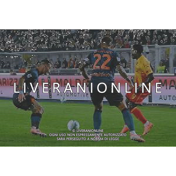 TVPG US Lecce vs SSC Napoli nella foto Banda Lameck (Us Lecce) e Matteo Politano Lecce (ITA) 28-10 -2025 Stadio “E. Giardiniero” Via del Mare - Nona Giornata Serie A EniLive 2025/26 ©TVPG Pasquale Golia - AGENZIA ALDO LIVERANI SAS