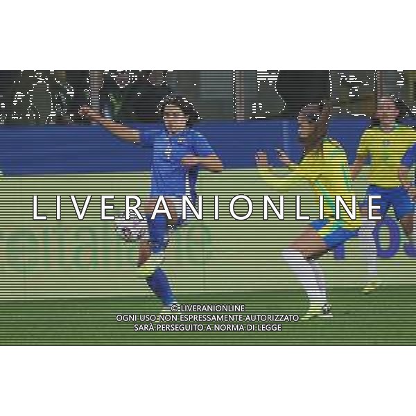 TVRCOR - Italia vs Brasile – Amichevole nazionale Italiana femminile – Stadio Ennio Tardini Parma (PR) 28-10-2025 nella foto Eva Schatzer e Jhenniffer Da Silva Cordinali Gouveia FOTO ROBERTA CORRADIN-AG ALDO LIVERANI SAS